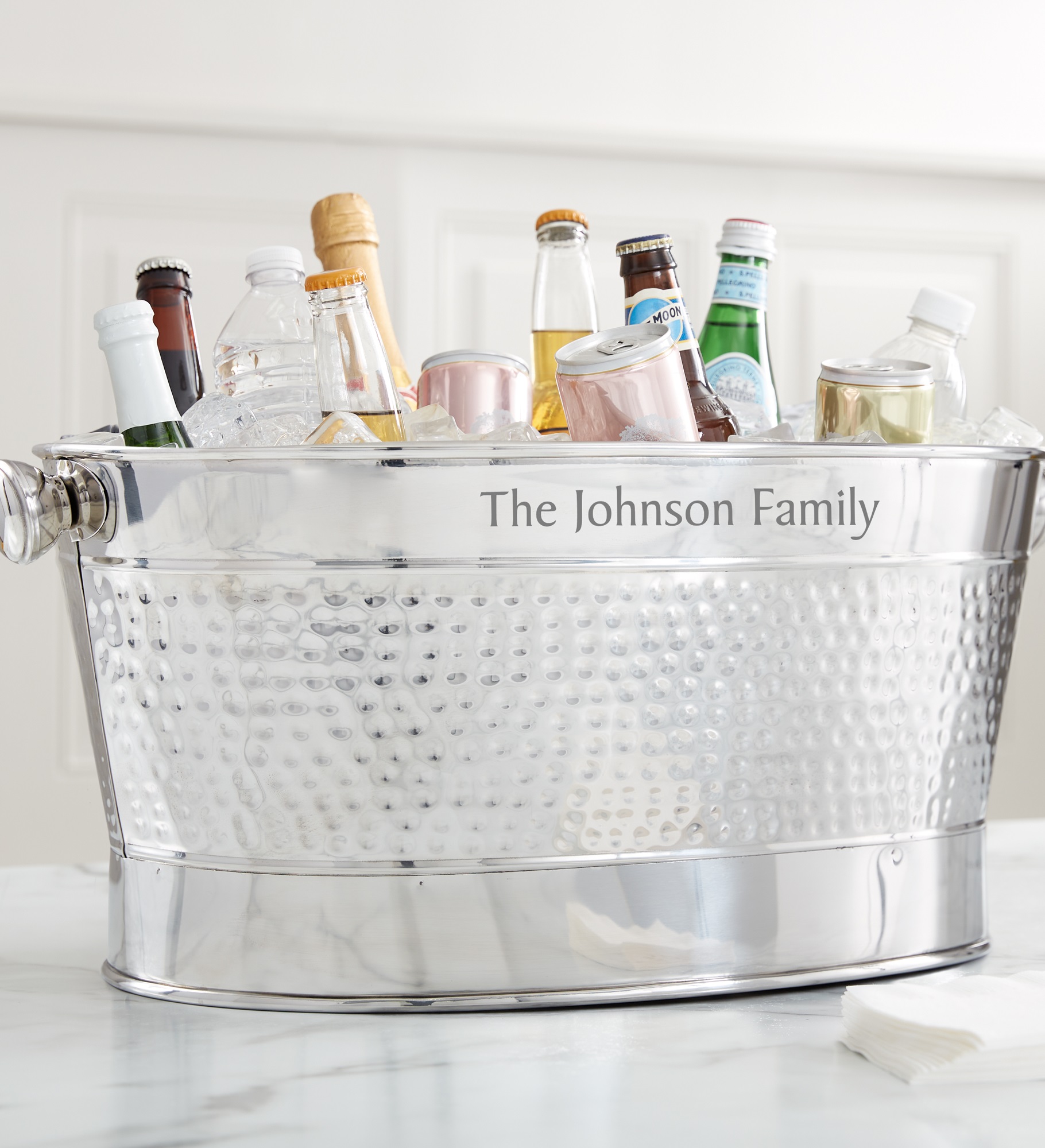 Hampton Collection Personalized Party Tub